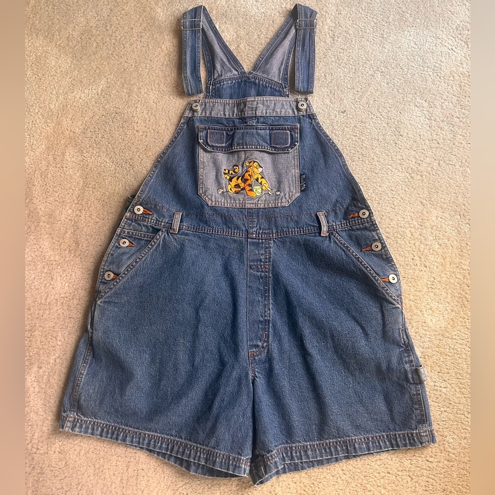 Disney Authentic Vintage Pooh Women’s Overalls Tigger Version